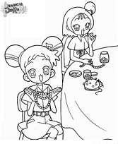 coloriage magical doremi et loulou